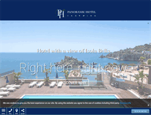 Tablet Screenshot of panoramictaormina.it